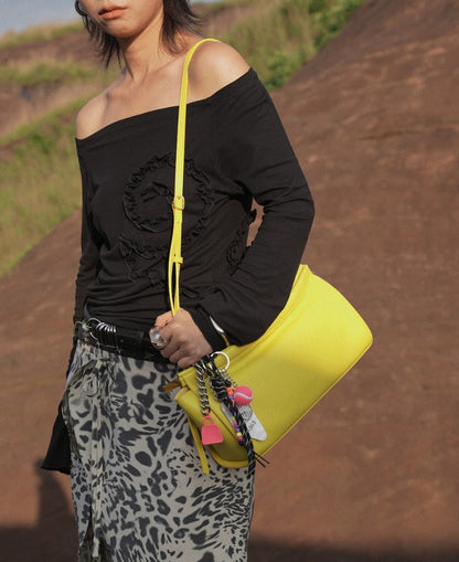 IUBALLET Commuter Wrap Top Layer Cowhide One-Shoulder Crossbody Bag - SOILDERS.