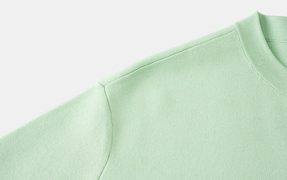 ZHUCHONGYUN collar silk loose top with short sleeves-MASA.