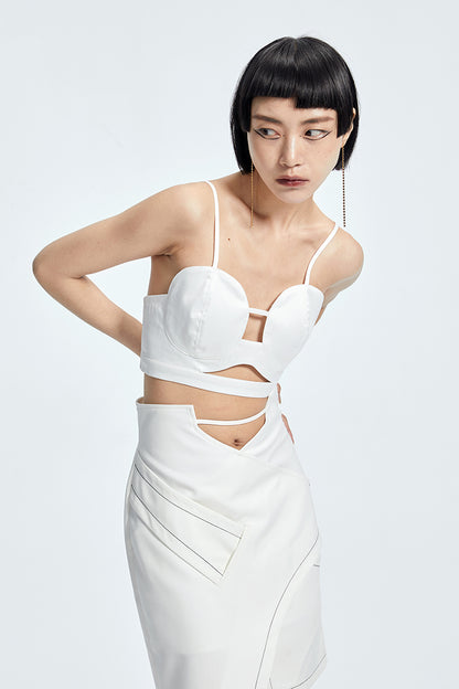 TINY IN Women's Cut-Out Camisole Top-BAKU