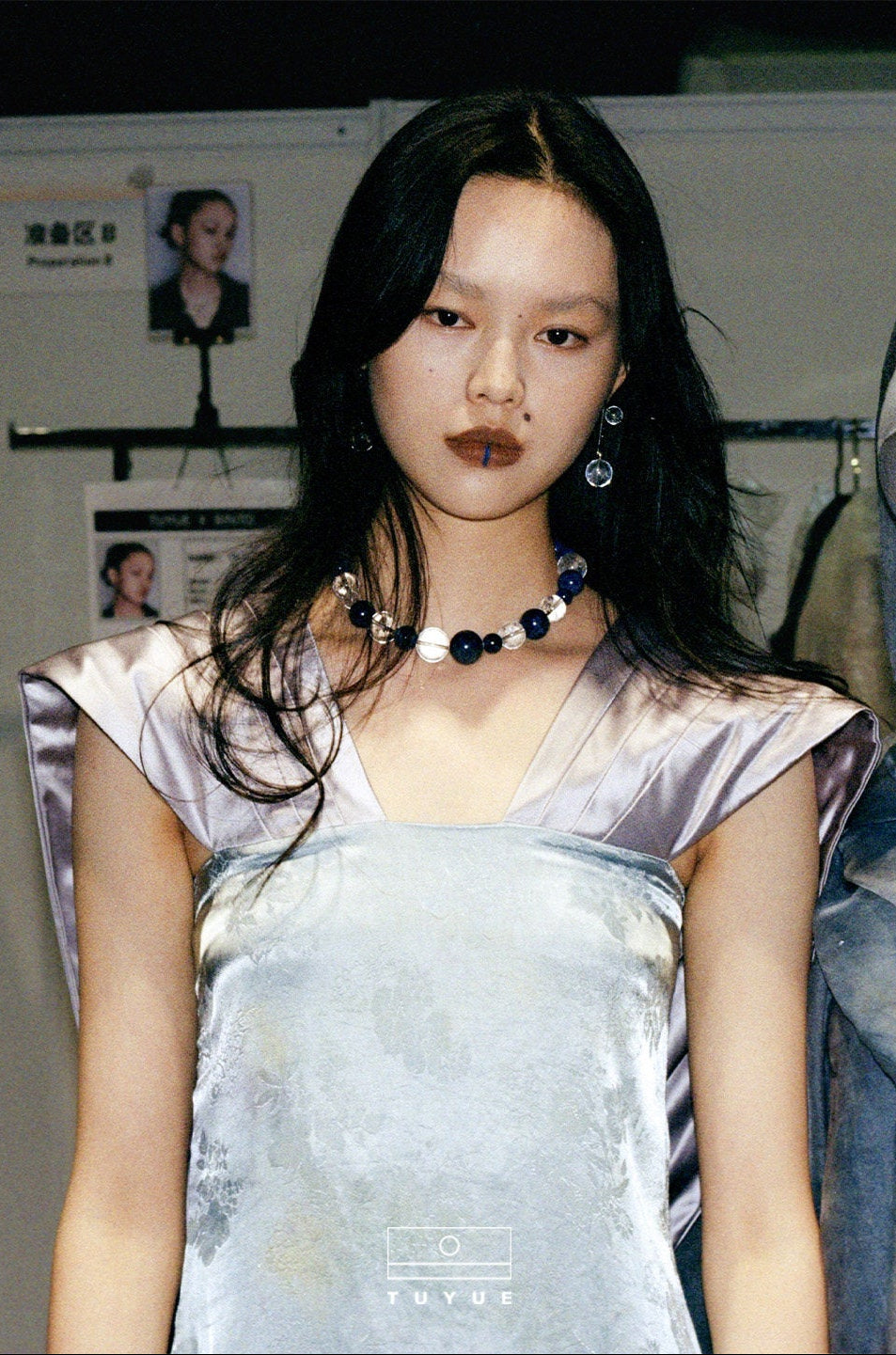 TUYUE natural hidden crystal amethyst temperament necklace - SIMON.
