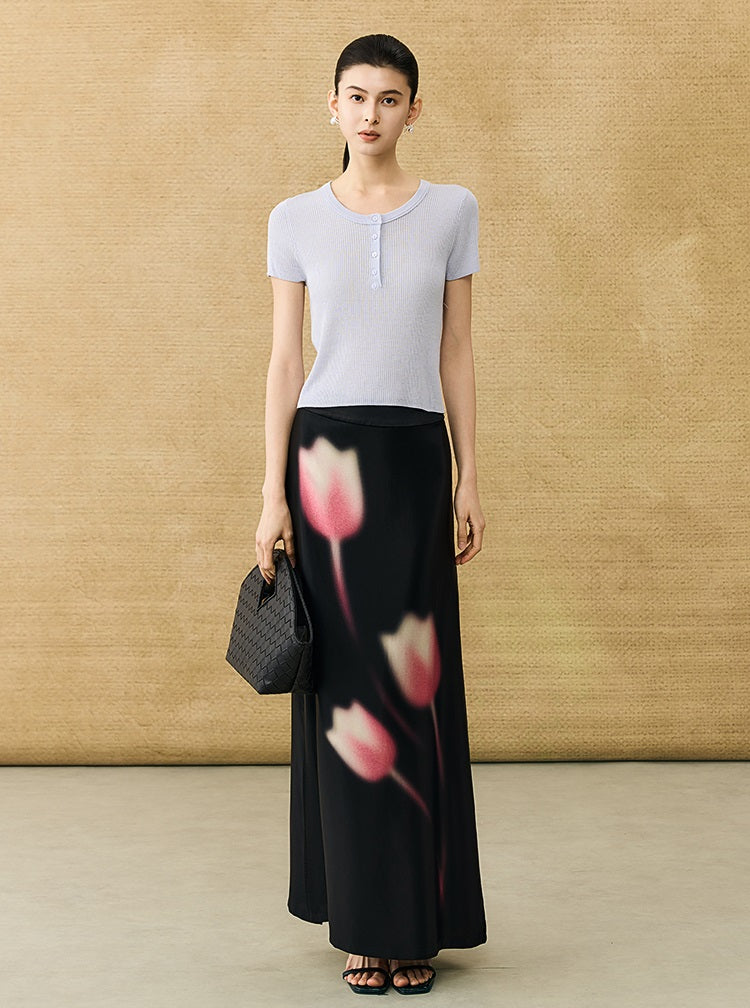 HECO Chinese Versatile Breathable Shoulder Short Sleeve T-Shirt - CEAS.