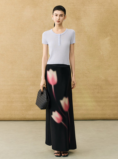 HECO Chinese Versatile Breathable Shoulder Short Sleeve T-Shirt - CEAS.