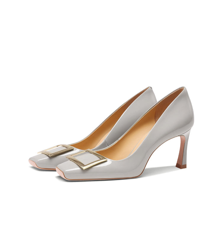 Pjjuu Square Women's Professional Commuting Shoes - DONE