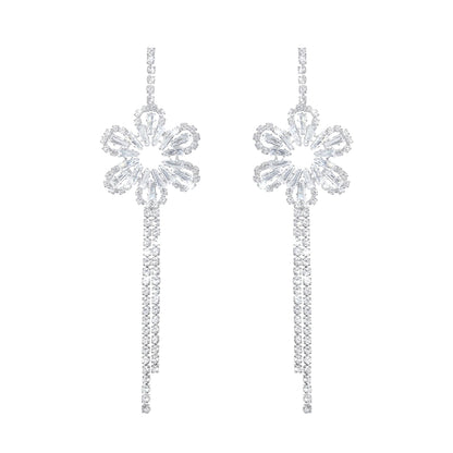 Wardrobes by Chen Luxury Diamond Zircon Light Sparkly Earrings-Deji