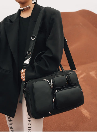 IUBALLET Leather Large Commuter Bag - ETERNAL.