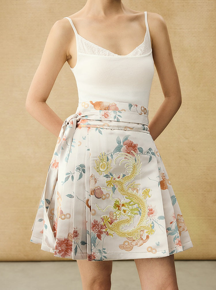 HECO Yarn Dyed Jacquard Short Horse Face Skirt  - RALPH.