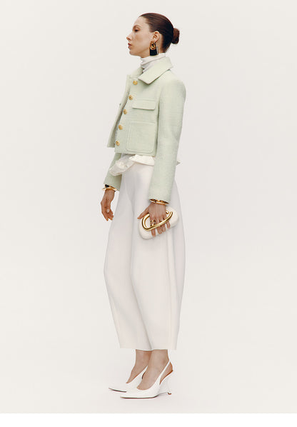ATELIER MISS LU [After the Drama] New Artistic Scimitar Silhouette Pants - GRAT.