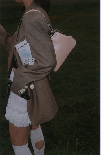 IUBALLET New Mouth Gold Cover Top Layer One Shoulder Chain Bag - MOTIVES.