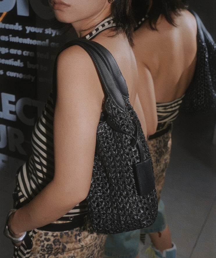 IUBALLET hand-woven vegetable basket bag - AGENDA.