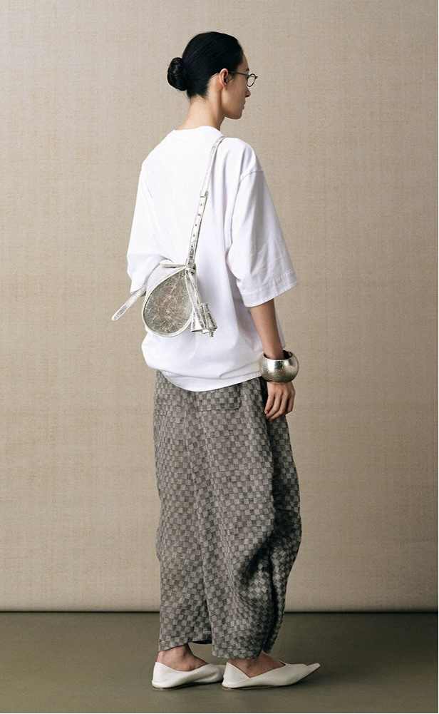 ZHUCHONGYUN white minimalist loose cotton T-shirt-YMIR.