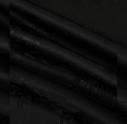 HECO Chinese high-end acetate jacquard drape slimming trousers - QUEEN.