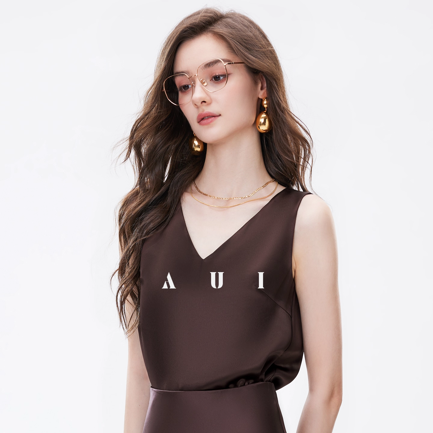 AUI Maillard polo collar blazer sense light workplace commuter waist suit - Aera.