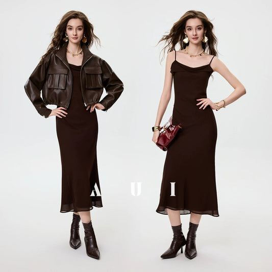AUI Waist Mermaid Dress - CROW.