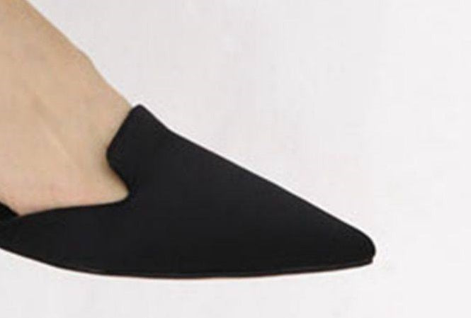 B-FEI pointed toe flat chain sandals-MENK.