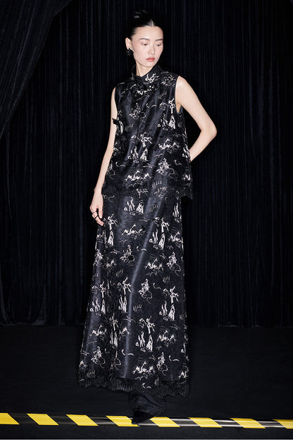 M essential Mackay designer beads vest skirt -  sieve.