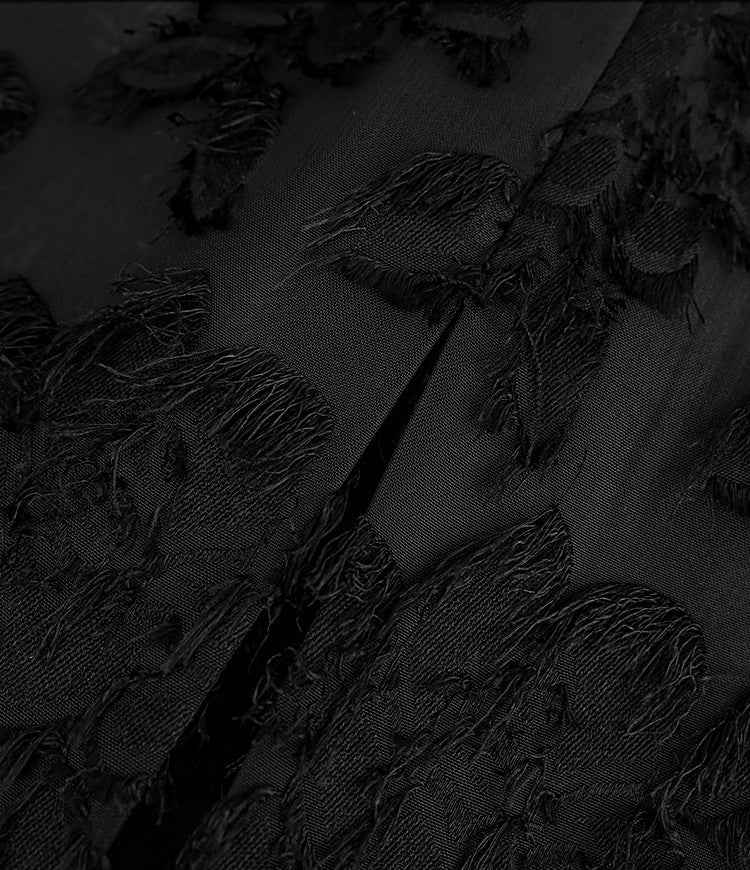 HECO Chinese Style Stand-up Collar Cut Flower Sleeveless Shirt - HELD .