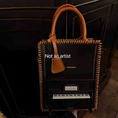 NOT AN ARTIST vintage stereo piano bag - Piano