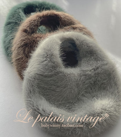 Le Palais Vintage Luxury Retro Casual Plush Bag-Kiki.