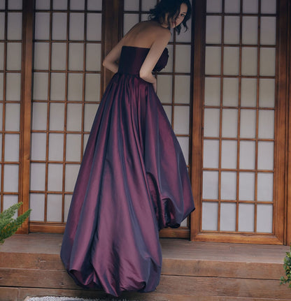 Goudin Dress, high-end, light luxury, niche bandeau dress - take