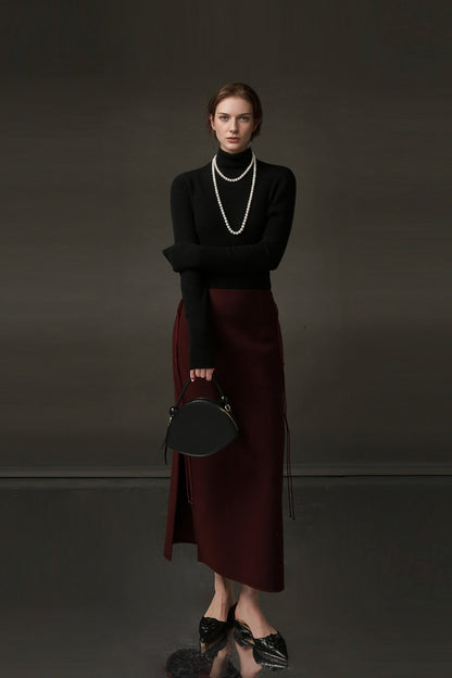 PIAOIN Elegant niche national style design sense woolen jacket -SENA