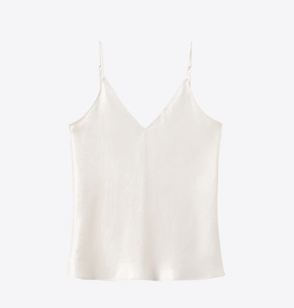 COMME MOI Lv Yan designer summer full acetate texture fashion V-neck suspenders - RICK.