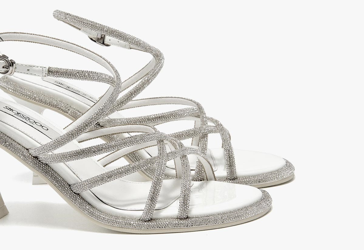 SHOESZOOO Summer Wear Open Toe Stiletto Sandal Heels - TOAST.