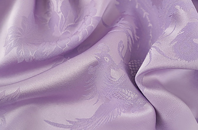 HECO [Feng Wu Clear Sleeves] New Chinese Standing Collar Buckle Flowing Dress- CLOAK.