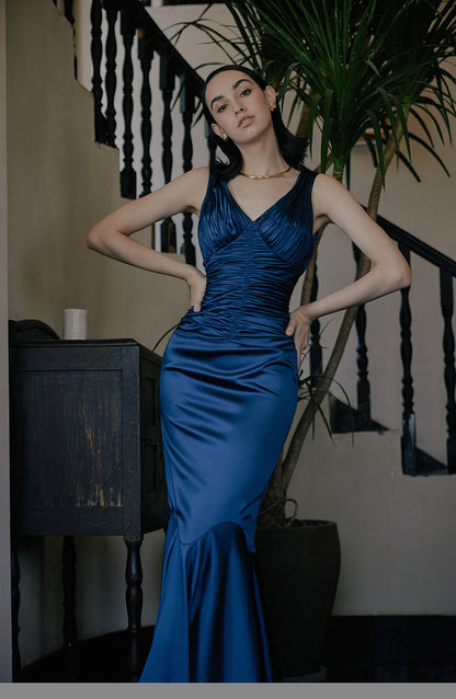 GOUDIN toast new engagement banquet party dress-VES.