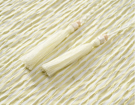 COMME MOI Yellow puff sleeve low-neck shirt - GRANT.