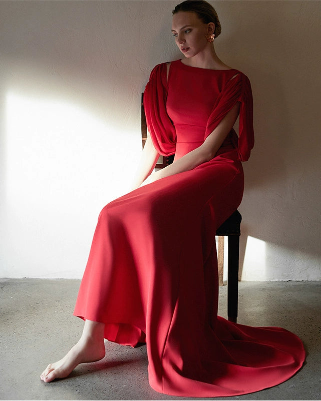 GOUDIN light luxury French elegant dress-KAI.