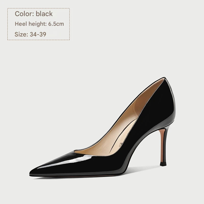 PJJUU classy high-end stiletto shoes - BLUE.