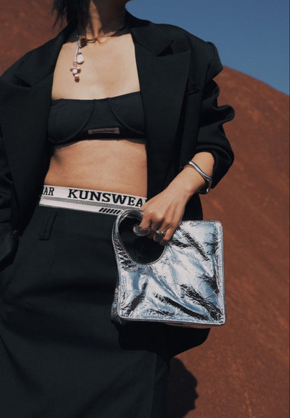 IUBALLET Cowhide Mini Geometric Bag - LIFTED.