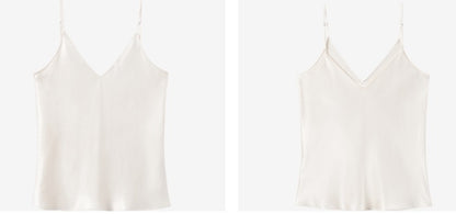 COMME MOI Lv Yan designer summer full acetate texture fashion V-neck suspenders - RICK.