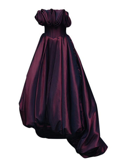 Goudin Dress, high-end, light luxury, niche bandeau dress - take