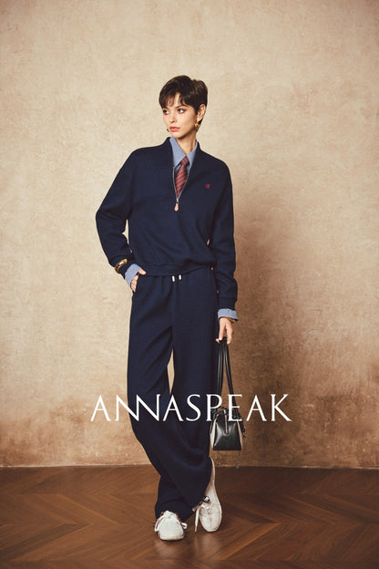 ANNASPEAK sweatshirt banana pants set-CHRIS.