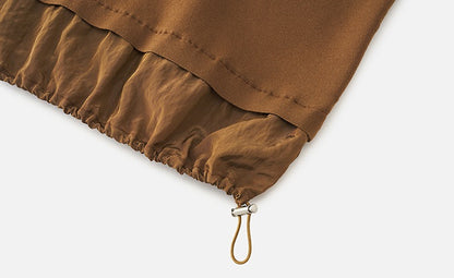 ZHUCHONGYUN crew collar short sleeves and loose pant outfit set-ECHO.