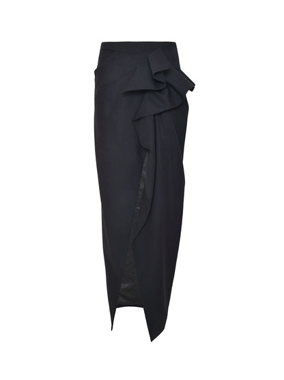 M essential Mackay designer wool stripe workshop embroidered coat - step.