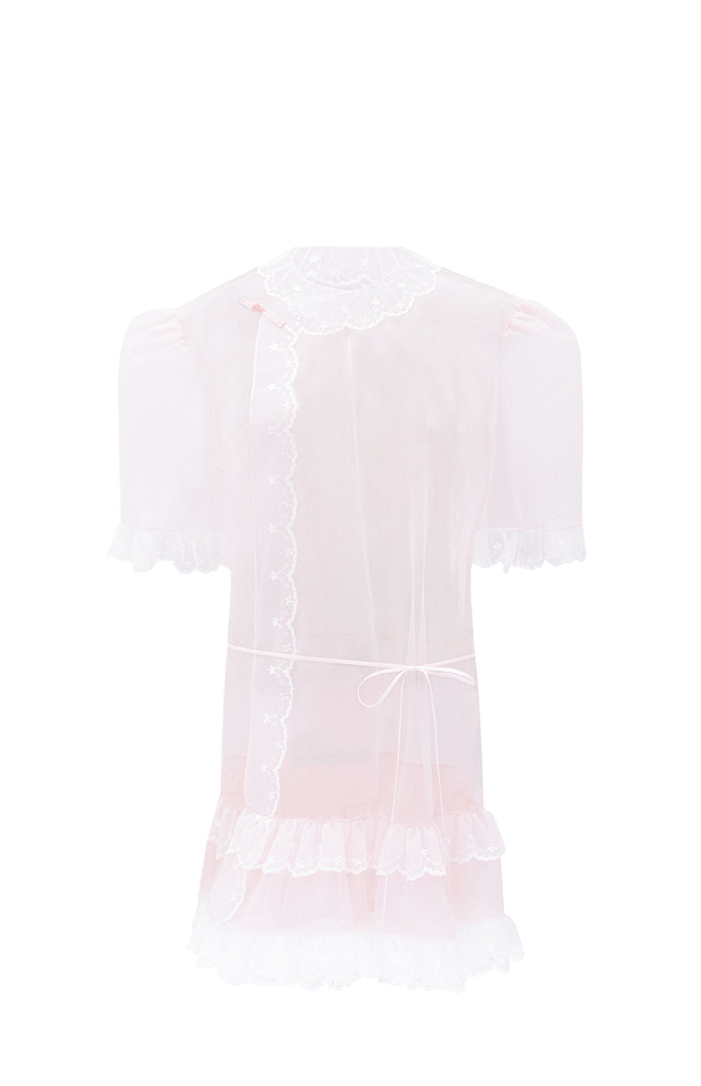 M essential Mackay designer brand mesh hand-painted morning glory vest - SAFE.