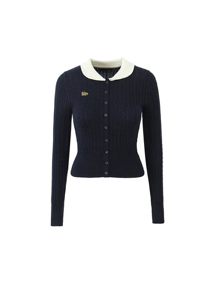 le palais vintage slim long sleeve sweater-BEA.