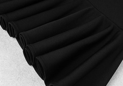 DOLLY Luxury French Style Sleeveless Slim Fit Long Fish Tail Banquet Dress-NARA