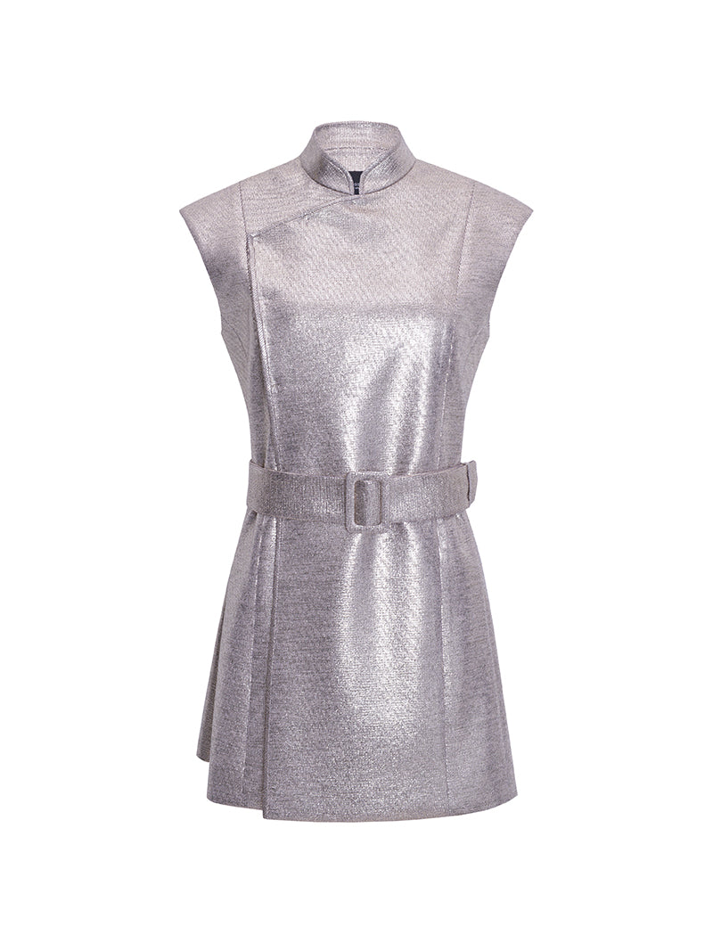 M essential Mackay designer Lang Gan knit top dress - line