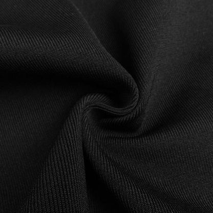 DOLLY White Sleeveless Off Shoulder Splice Lace Dress-DANICA