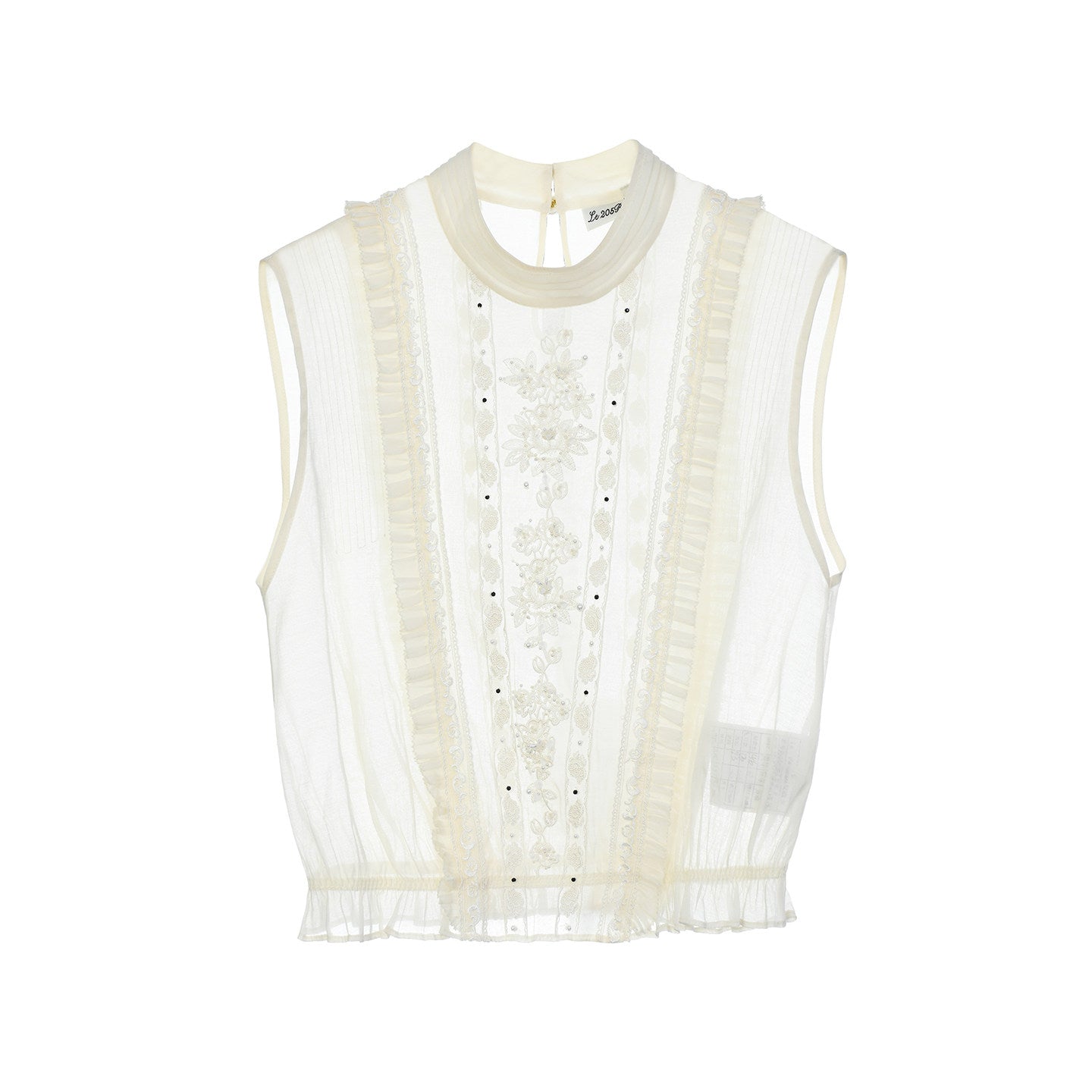 FAME beaded embroidered top - SOPHIA