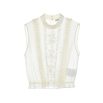 FAME beaded embroidered top - SOPHIA