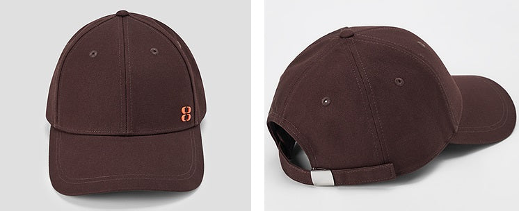 COMME MOI Lu Yan Designer New Women's Retro Contrast LOGO Baseball Cap - PHASE.