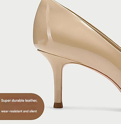 49.	pjjuu nude pointed women's stiletto heels- FERA