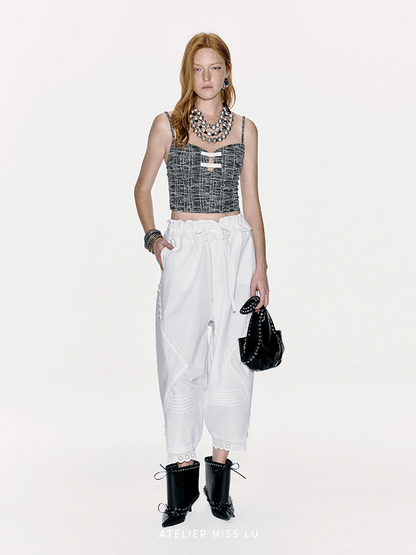 ATELIER MISS LU Spring And Summer Mini-fragrance Camisole Top - BLESSED.