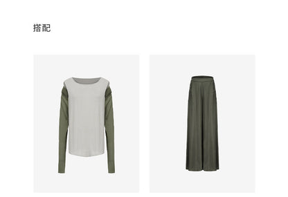 ATELIER MISS LU Two-Piece Off-the-Shoulder Knit Top - JASON