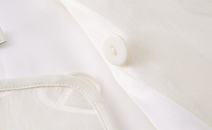 ZHUCHONGYUN Jacquard Crew Neck Loose Straight Jacket-MANCY.