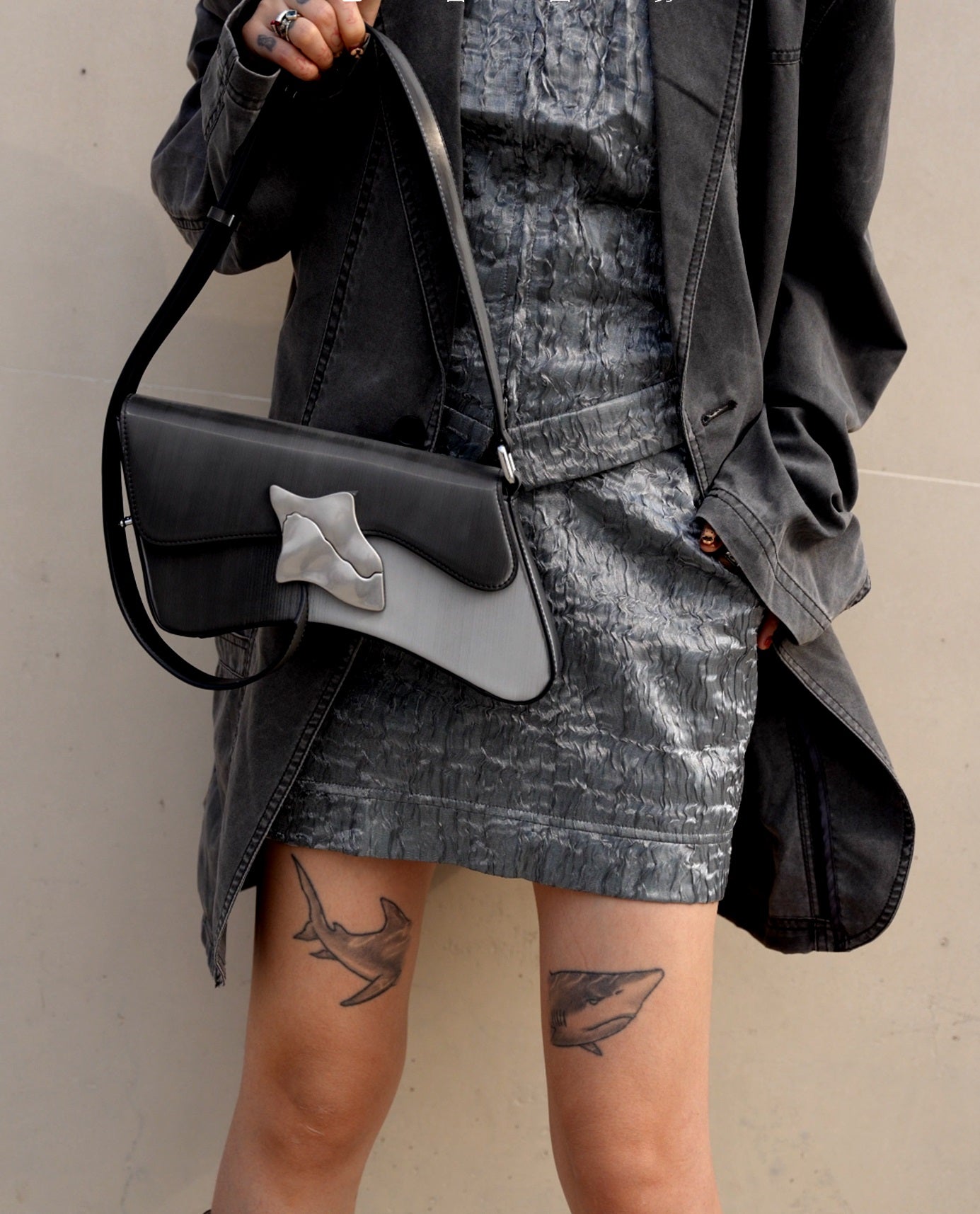 IUBALLET Style Shape Original Design Leather Women's Bag Lock Buckle  - PULL.